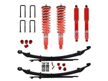 Zvýšovací sada Isuzu D-MAX +4cm  pro naftu 4WD 2,5TD a 1,9TD ,pro extra vysoké zatížení a tažení.