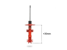 Přední zvýšený tlumič Pedders pro VW Transporter T5/T6 + 30mm jen pro T32
