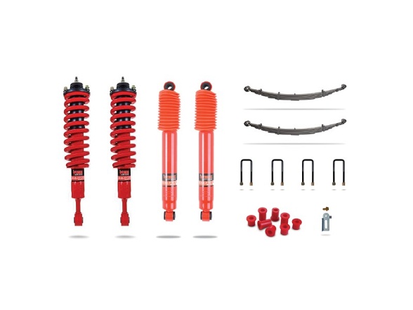 Sestava pro extra zátěž a zvýšení o 4,5cm a tažení  Toyota Hilux MK8