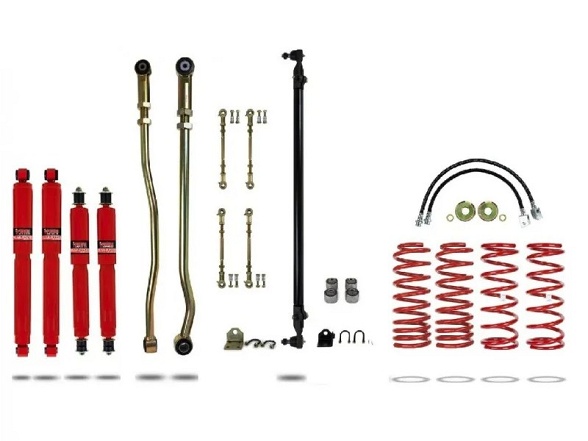 Sada pro zvýšení +100mm Nissan Patrol Y61 LWB GU, GUII pouze Diesel  s ABS